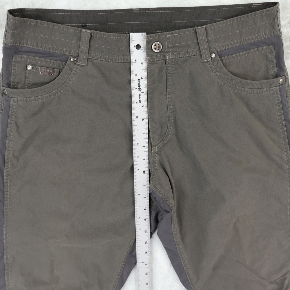 KUHL Radikl Pants Mens 38x31 Green Tactical Hiking Hybrid Stretch Outdoor - Picture 14 of 15